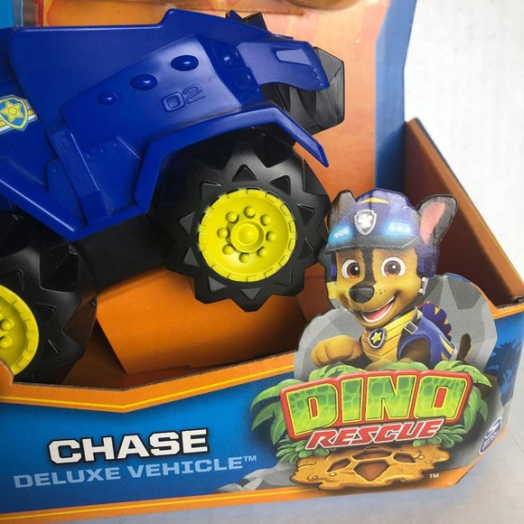 Nickelodeon Paw Patrol Chase Deluxe Vehicle Dino Rescue - Picture 6 of 6
